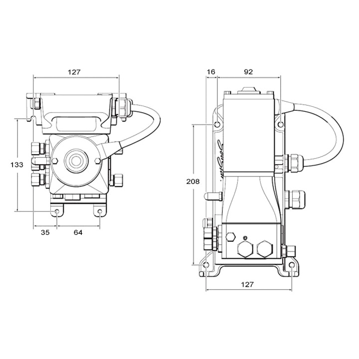 Seastar Power Assist PRO 12/24V