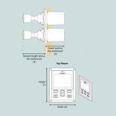 Kontrollpanel Dual Joystick S-Link LCD Touch DNV Kontrollpanel Dual Joystick S-Link LCD Touch DNV