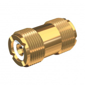 Guldpläterad Skarvkontakt Till PL259 UHF Guldpläterad Skarvkontakt Till PL259 UHF