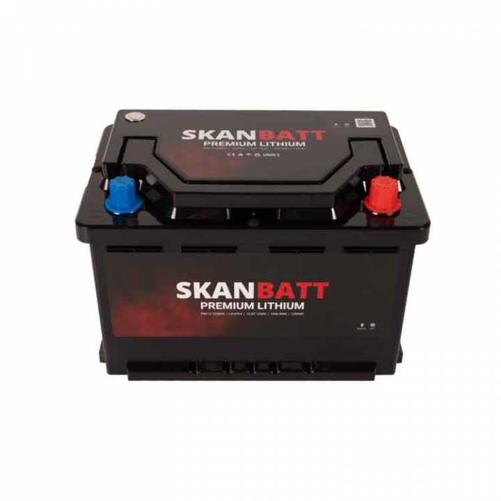 Lithiumbatteri Premium LiFePO 12V 100Ah Bluetooth Heat