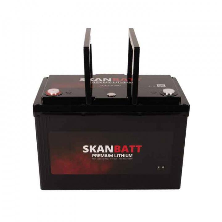 Lithiumbatteri Premium 12V 100Ah BMS Bluetooth Heat