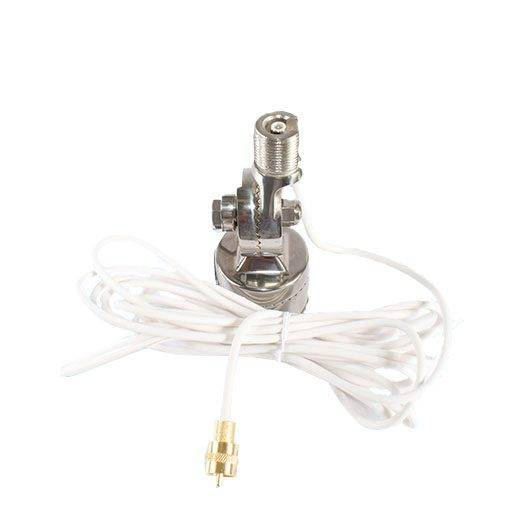 QC Antennfäste För Rör Rostfri