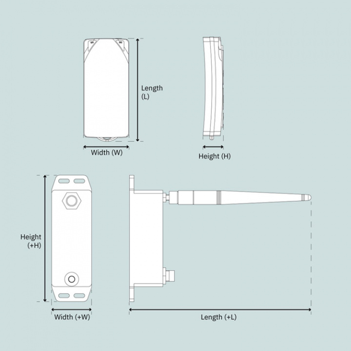 Fjärrkontrollskit S-Link Bog/Akterpropeller