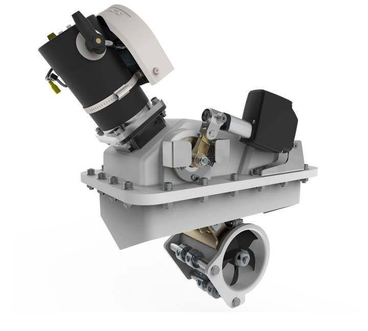 Bogpropeller Retractable 2-2,2kW 140mm