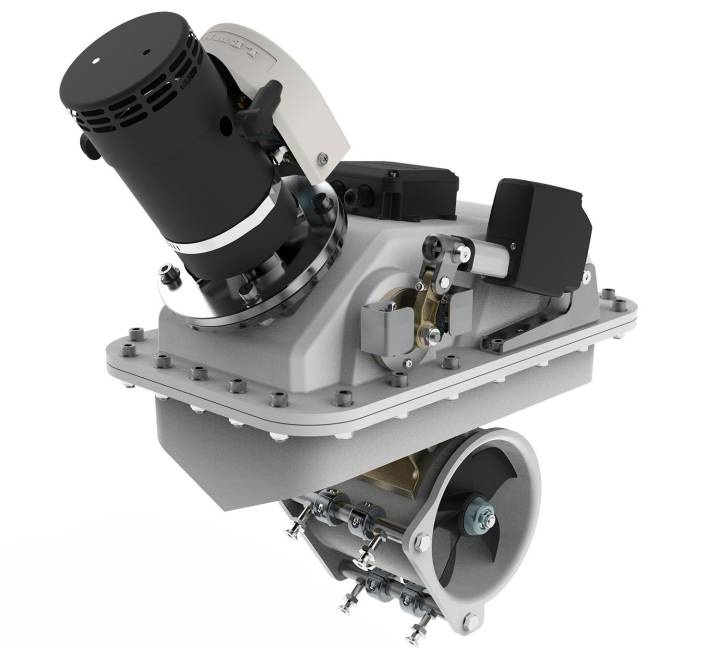 Bogpropeller Retractable 4-6kW 185mm