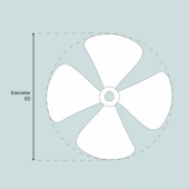 Propeller Skewback 4-Bladig Exkl. Kon 22x30 Propeller Skewback 4-Bladig Exkl. Kon 22x30
