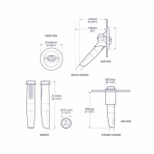 Twist Deck Shower Cold Only Twist Deck Shower Cold Only