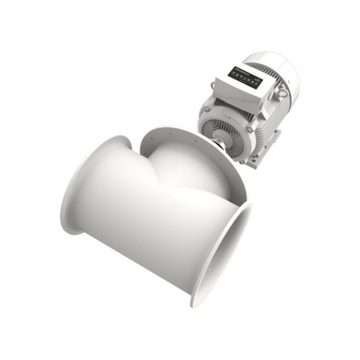 SAC1100 Ø513 mm 230V Horisontal AC Bogpropeller