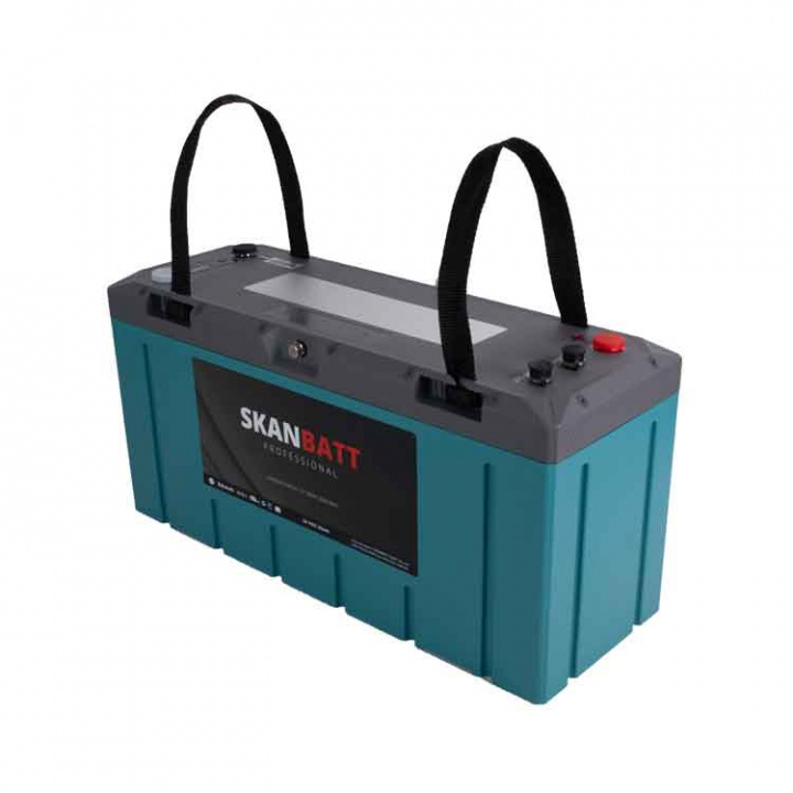 Lithiumbatteri Proffesional IP67 12V 200AH BMS Heat