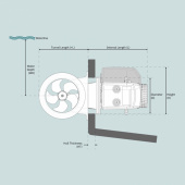 SE210 24V Bogpropeller SE210 24V Bogpropeller