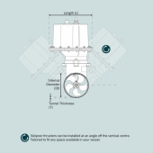 SE60 12V-IP Bogpropeller SE60 12V-IP Bogpropeller