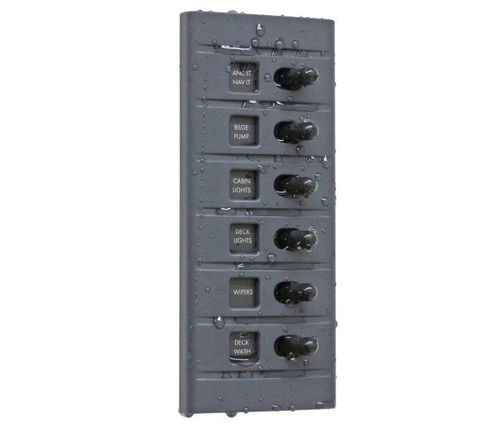 Strömbrytarpanel (6)