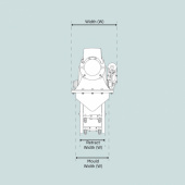 SRLP80 PRO Retract 12V Bogpropeller SRLP80 PRO Retract 12V Bogpropeller
