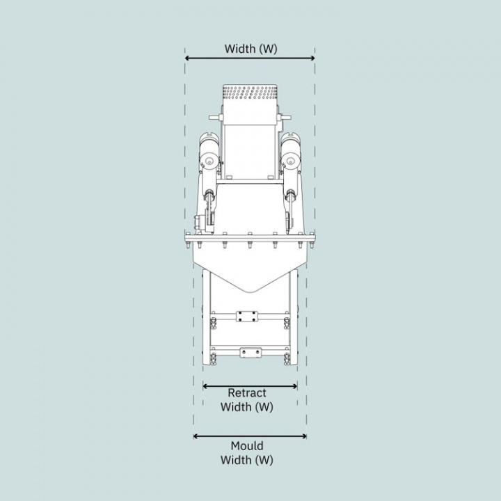 SRV300 Vertikal Retract 48V Bogpropeller