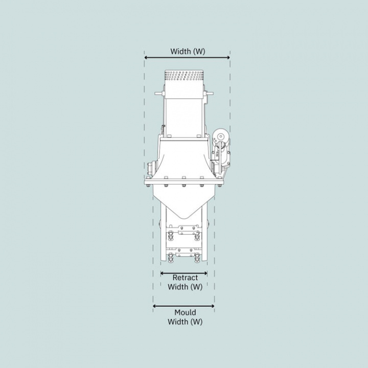 SRV80 Vertikal Retract 12V Bogpropeller