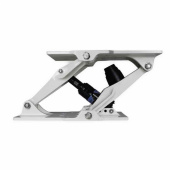 Dämpat Stolstativ S5-LW Vit Inklusive Pump Dämpat Stolstativ S5-LW Vit Inklusive Pump