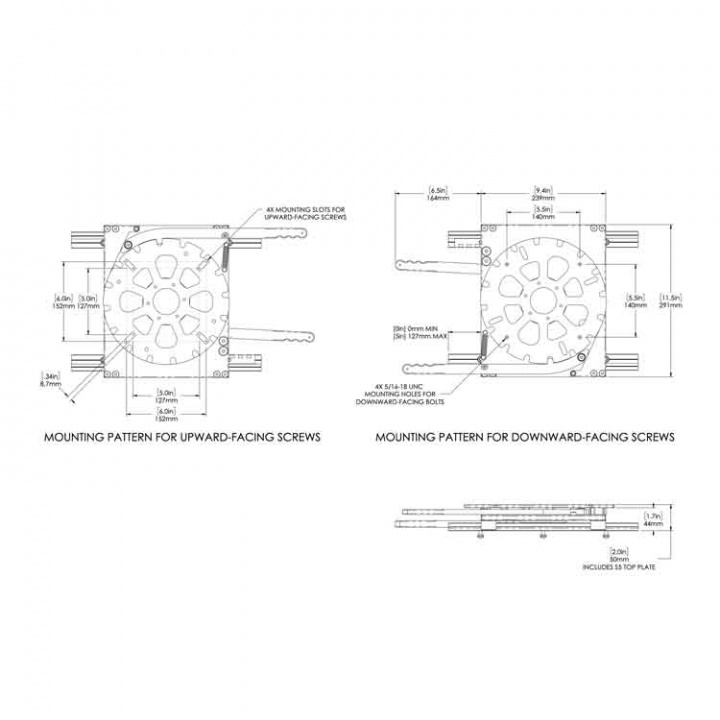 Swivel Slide För Dämpat Stolstativ S5
