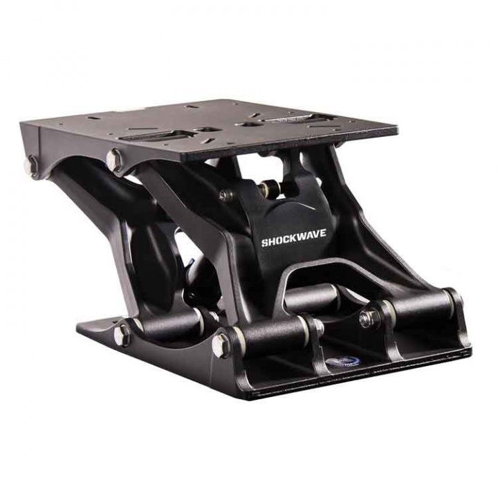 Dämpat Stolstativ S5-AL Svart Inklusive Pump