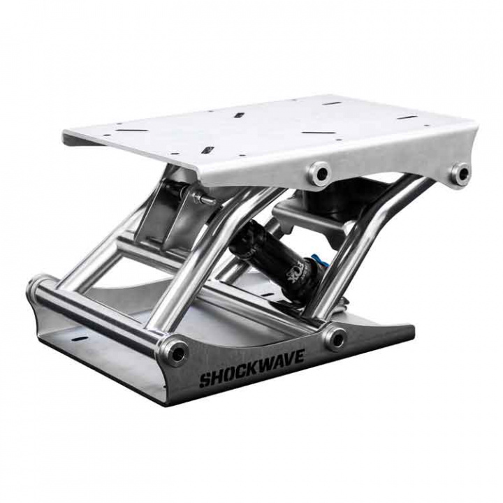 Dämpat Stolstativ S5-SS Rostfri Inklusive Pump