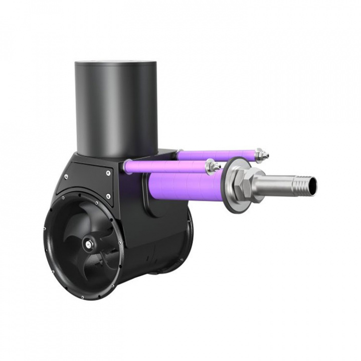 Bogpropeller SX35/140 12V 150 mm Utanpåliggande