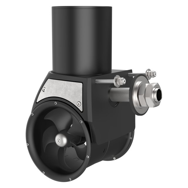 Bogpropeller SX35/140 12V 50 mm Utanpåliggande