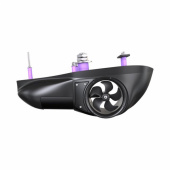 Bogpropeller SX35/140 Pod 12V 50 mm Utanpåliggande Bogpropeller SX35/140 Pod 12V 50 mm Utanpåliggande