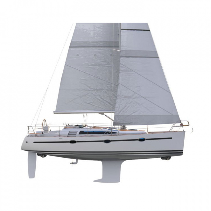 Bogpropeller SX35/140 Pod 12V 50 mm Utanpåliggande 