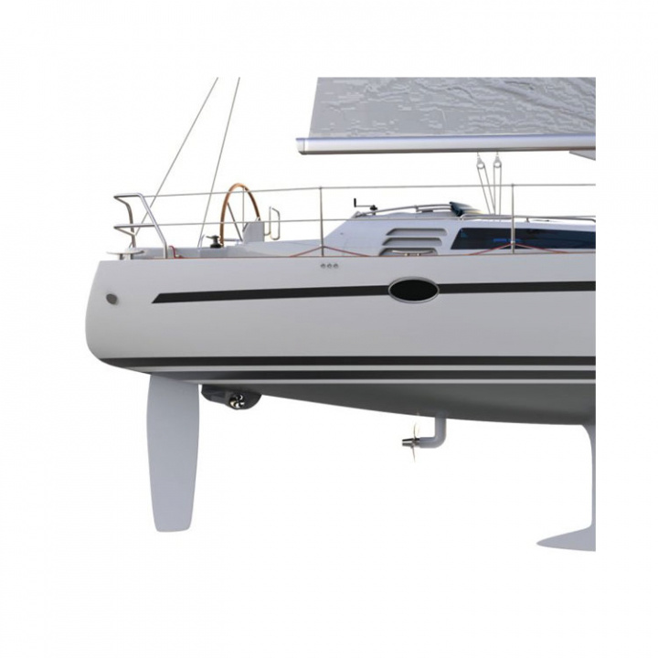 SX50 Pod 12V 50 mm Bogpropeller Utanpåliggande