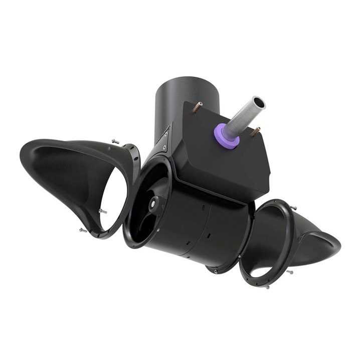 Bogpropeller SX Pro 150mm Utanpåliggande Inkl. PPC520