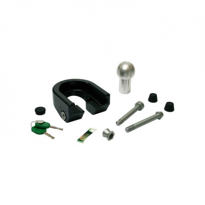 Trailerlås 1030 Svart 77.5 mm - 12 mm