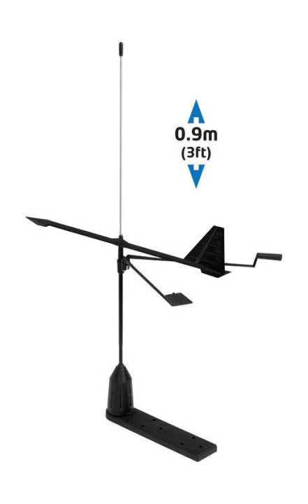 VHF Antenn 90cm Hawk