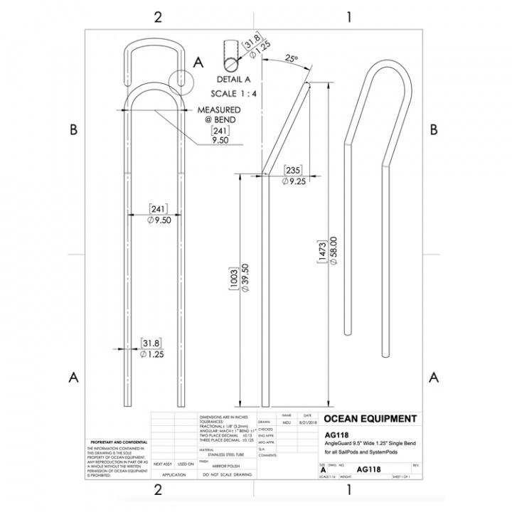 NavPod Piedestalbågar