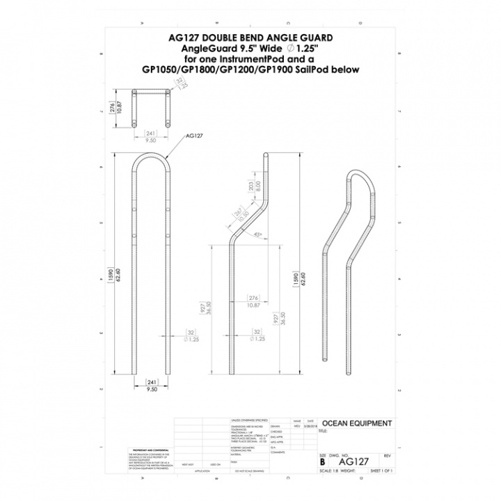 NavPod Piedestalbågar