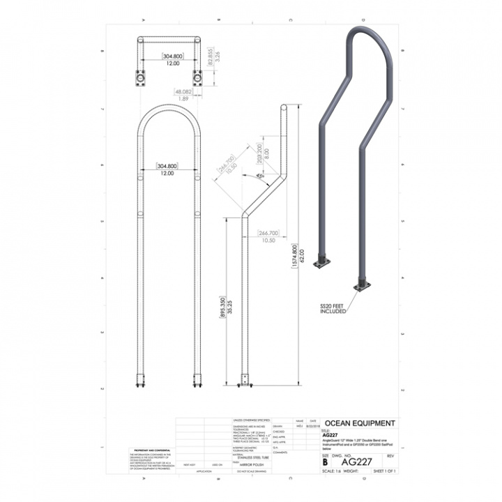 NavPod Piedestalbågar